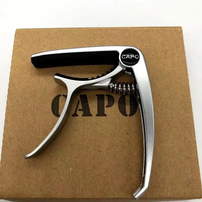Custom Engraved Metal Guitar Capo – Personalized Musician Gift, Eco-Friendly Guitar Accessories