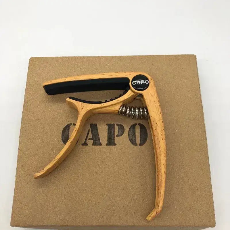 Custom Engraved Metal Guitar Capo – Personalized Musician Gift, Eco-Friendly Guitar Accessories
