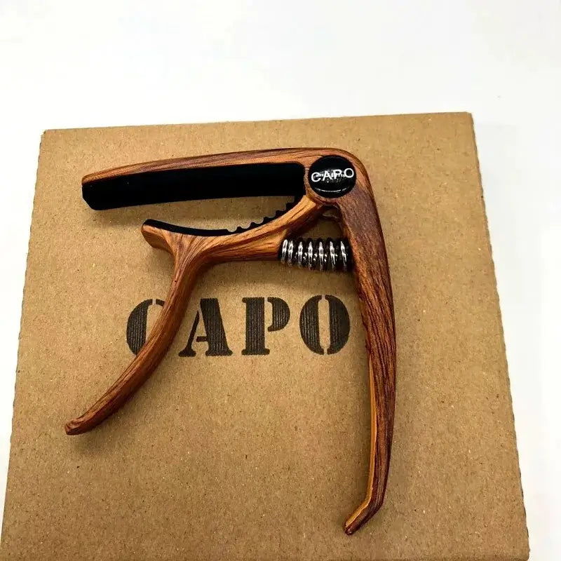 Custom Engraved Metal Guitar Capo – Personalized Musician Gift, Eco-Friendly Guitar Accessories