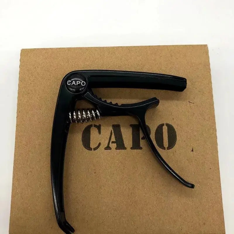 Custom Engraved Metal Guitar Capo – Personalized Musician Gift, Eco-Friendly Guitar Accessories